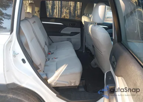 2017 Toyota Highlander Le from USA, damaged, VIN 5TDZARFH0HS025687